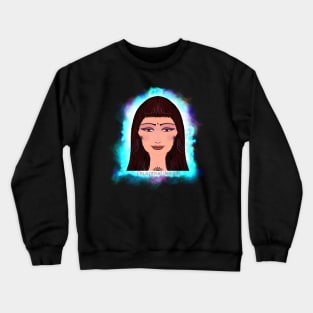 I’m a proud desi girl portrait Crewneck Sweatshirt